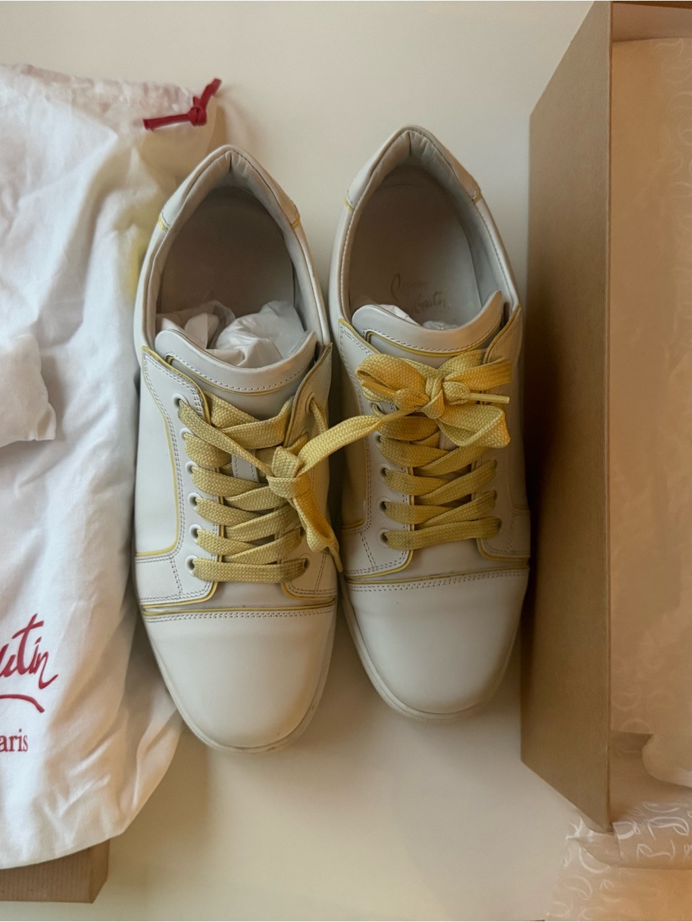 Christian Louboutin Fun Vitra Flat Sneakers – Size 39